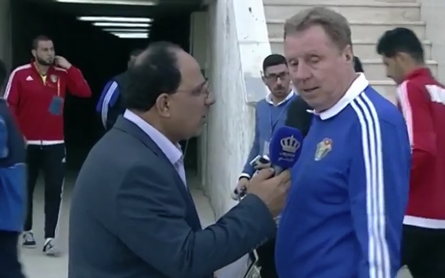Harry Redknapp Jordan interview
