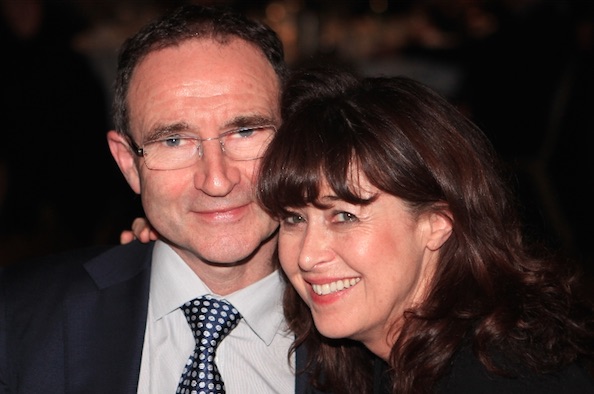 Martin O'Neil & wife