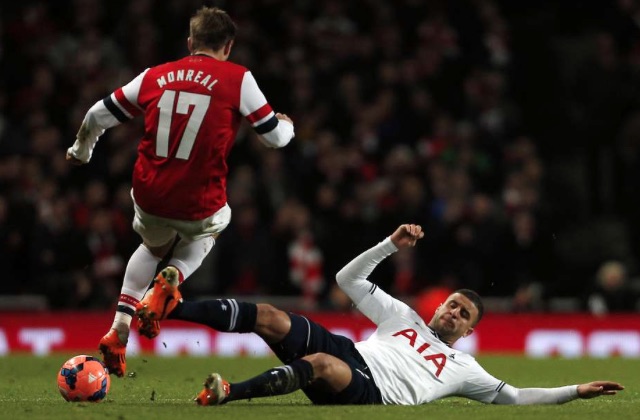 Nacho Monreal & Kyle Walker