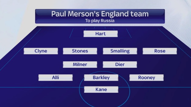 Paul Merson England XI