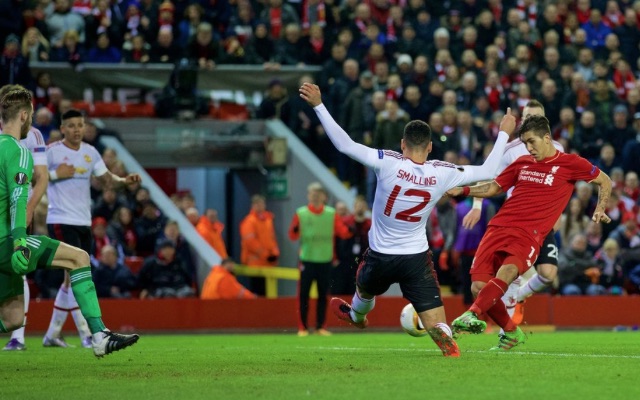 Roberto Firmino v Man United