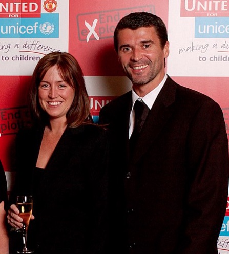 Roy Keane & wife