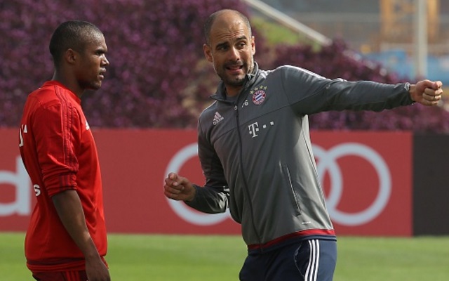 douglas costa & pep guardiola