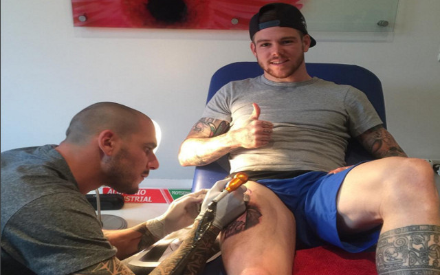 Alberto Moreno monkey tattoo 2