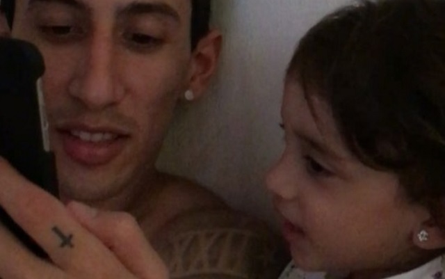 Jorgelina Cardoso Angel Di Maria daughter