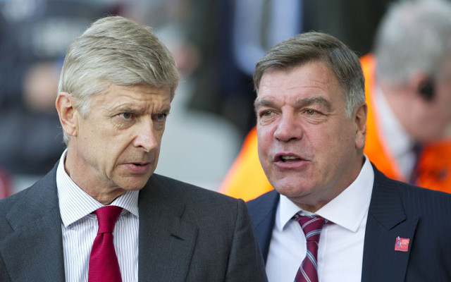Arsene Wenger Sam Allardyce