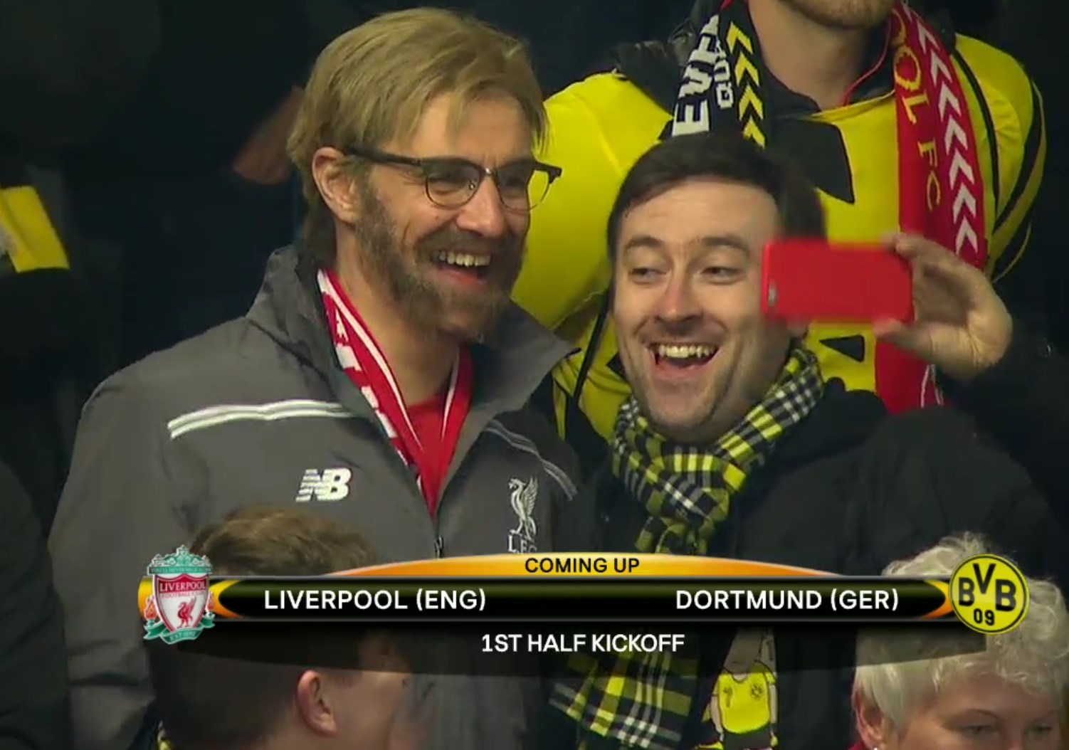 Jurgen Klopp impersonator