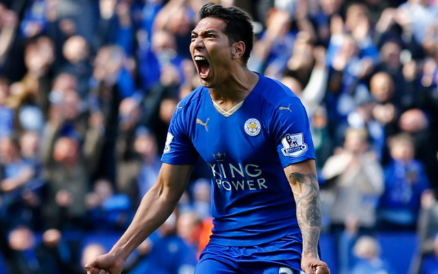 Leonardo Ulloa Leicester City vs Swansea