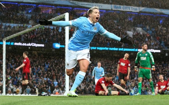 Samir Nasri Man City v West Brom
