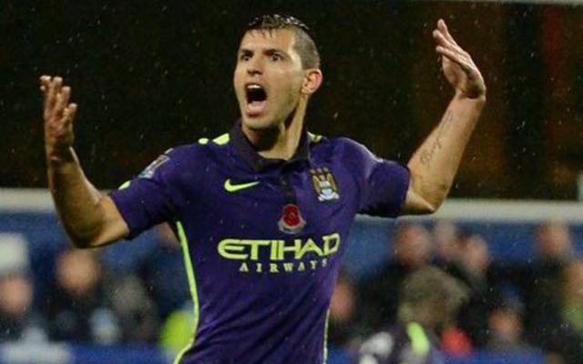 Sergio Aguero stunned