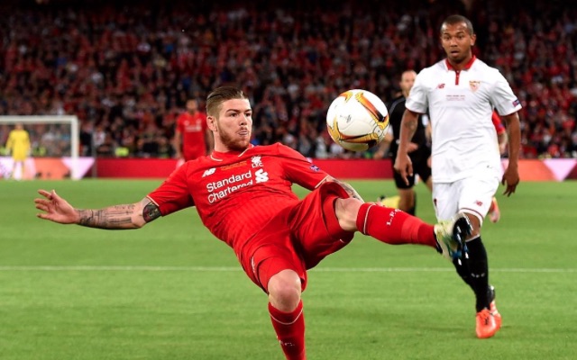 Alberto Moreno Europa League final