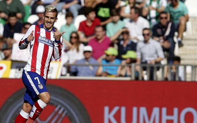 Antoine Griezmann celebrating
