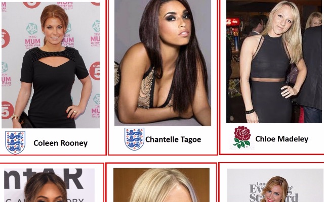 England WAGs montage