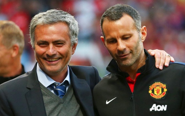 Jose Mourinho and Ryan Giggs