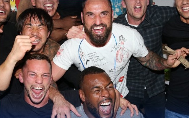Leicester City party