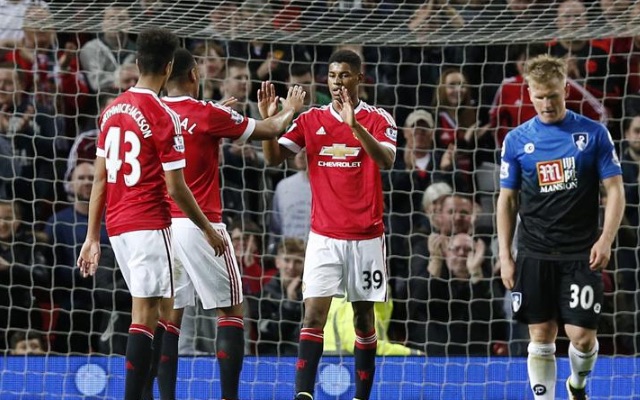 Marcus Rashford v Bournemouth