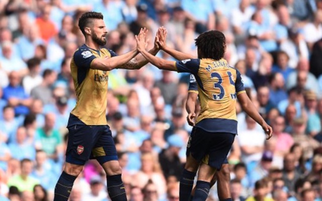 Olivier Giroud Arsenal v Man City
