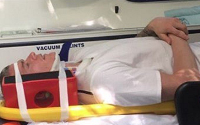 Paul Konchesky car crash aftermath