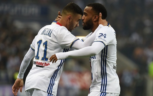 Rachid Ghezzal Alex Lacazette