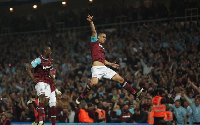 Winston Reid West Ham v Man United