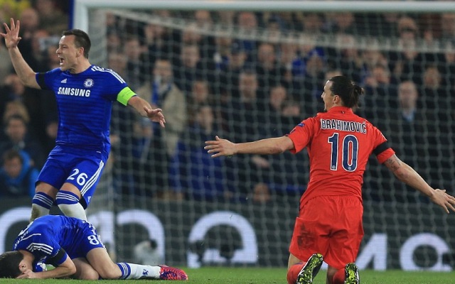 Zlatan Ibrahimovic and John Terry