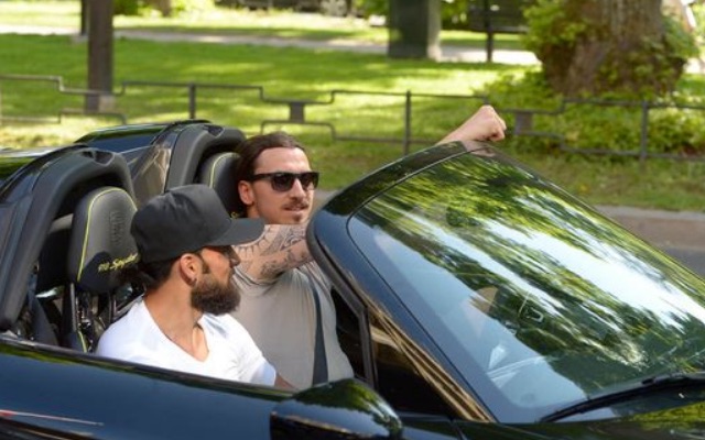 Zlatan Ibrahimovic car