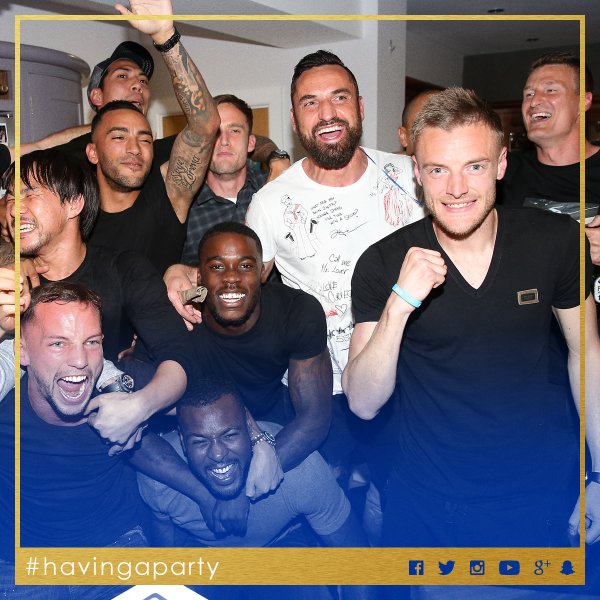 Jamie Vardy's party