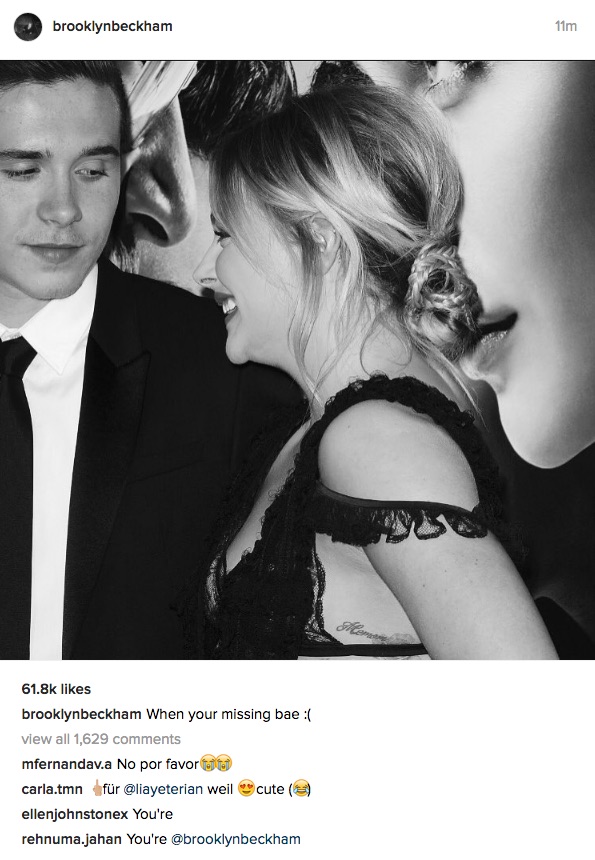 Brooklyn Beckham girlfriend