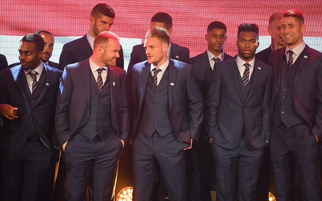Danny Rose, Wayne Rooney, Jamie Vardy, Danny Sturridge, Gary Cahill & Marcus Rashford