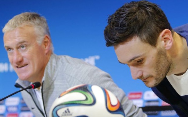 Didier Deschamps and Hugo Lloris