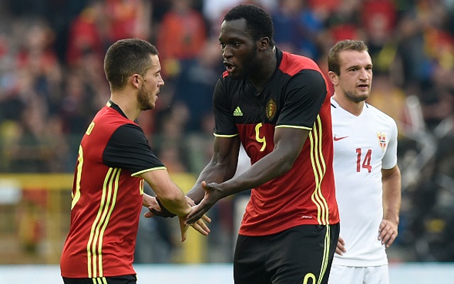 Eden Hazard & Romelu Lukaku