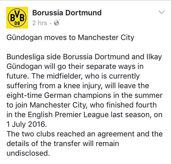 Gundogan Facebook