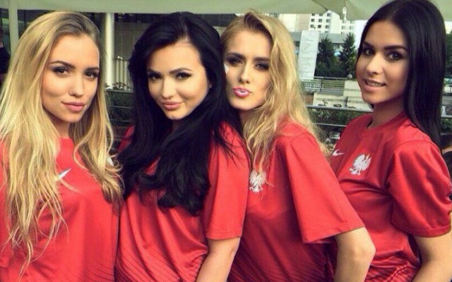 Hot Poland fans at Euro 2016