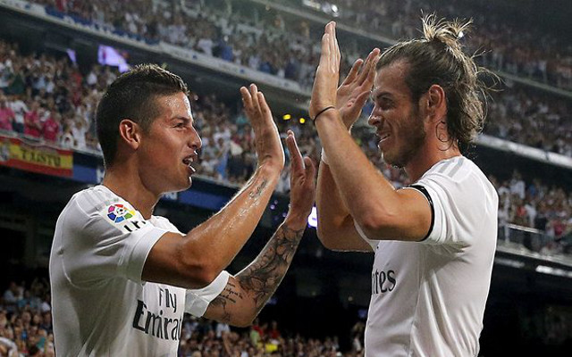 James Rodriguez Gareth Bale