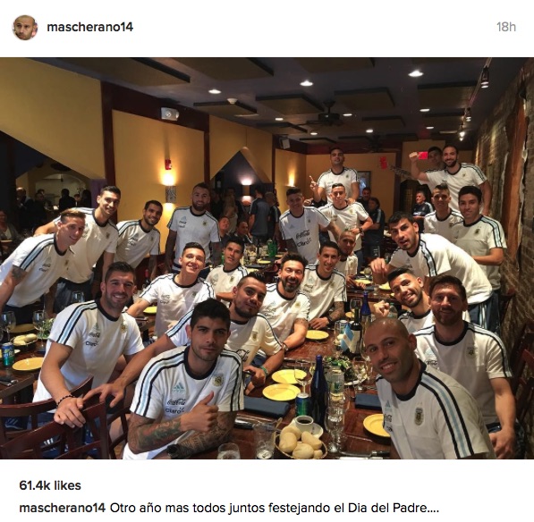 Javier Mascherano Instagram