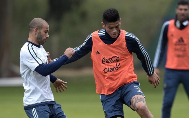 Javier Mascherano & Marcos Rojo