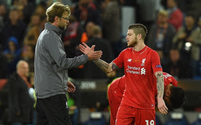 Jurgen Klopp & Alberto Moreno