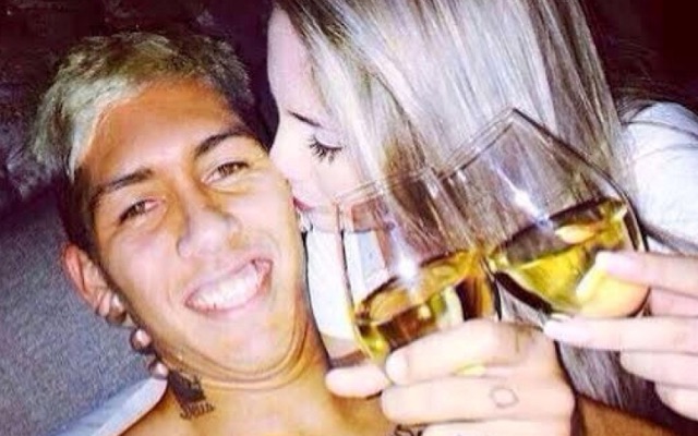 Larissa Pereira and Roberto Firmino