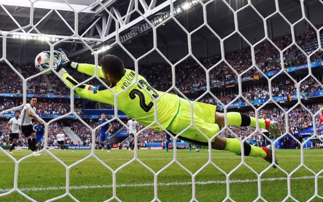 Matus Kozacik saves Mesut Ozil penalty