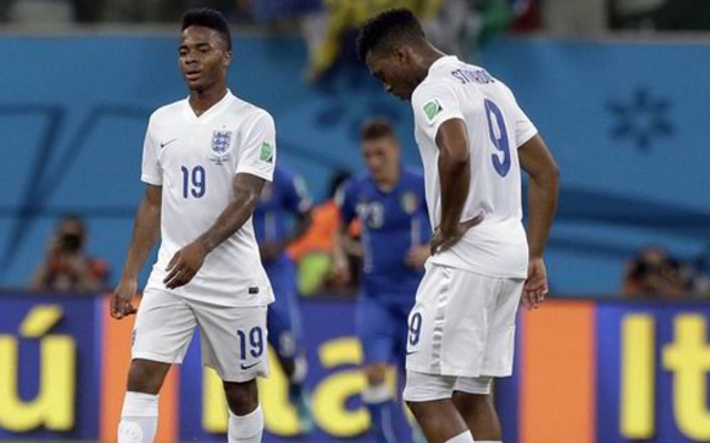 Raheem Sterling and Daniel Sturridge on England duty
