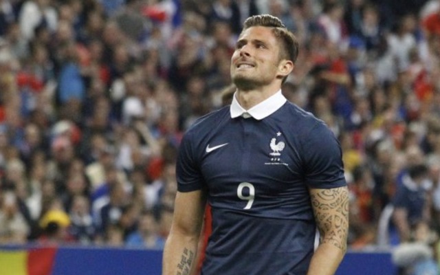 Upset Olivier Giroud gets booed