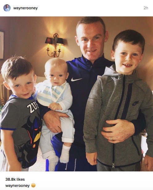 Wayne Rooney Instagram