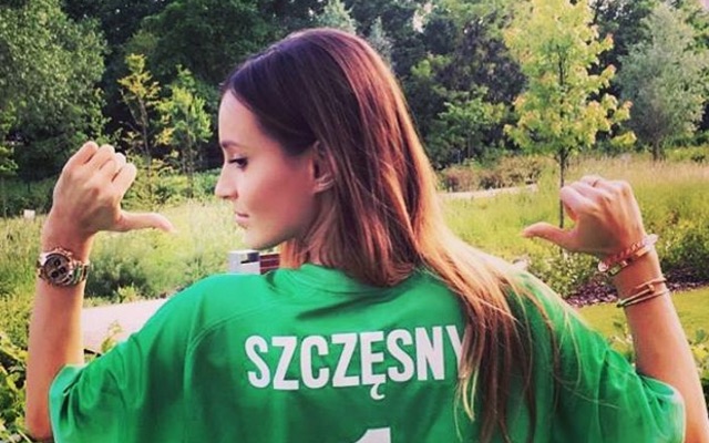 Wojciech Szczesny girlfriend Marina Luczenko
