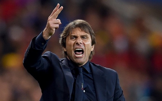Antonio Conte shouting instructions