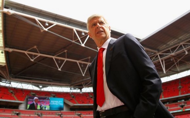 Arsene Wenger at Wembley