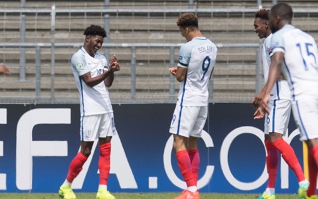 Dominic Solanke and Ainsley Maitland-Niles