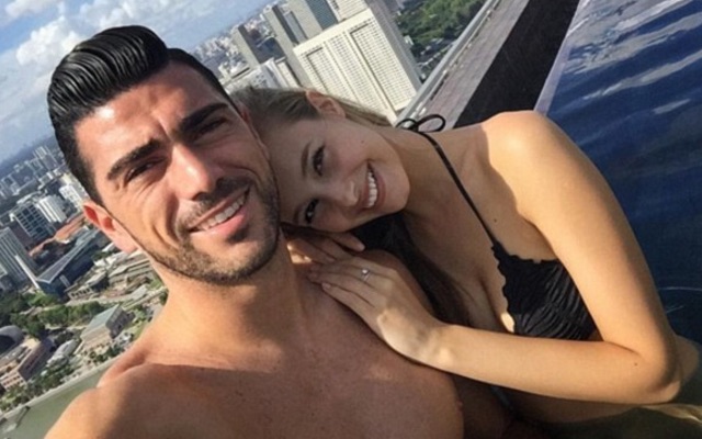 Graziano Pelle and Viky Varga
