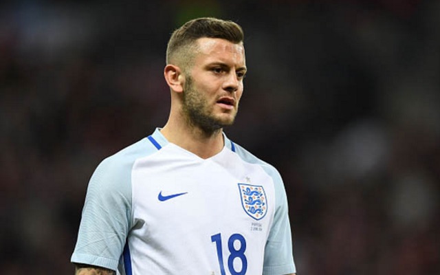 Jack Wilshere at Euro 2016 for England