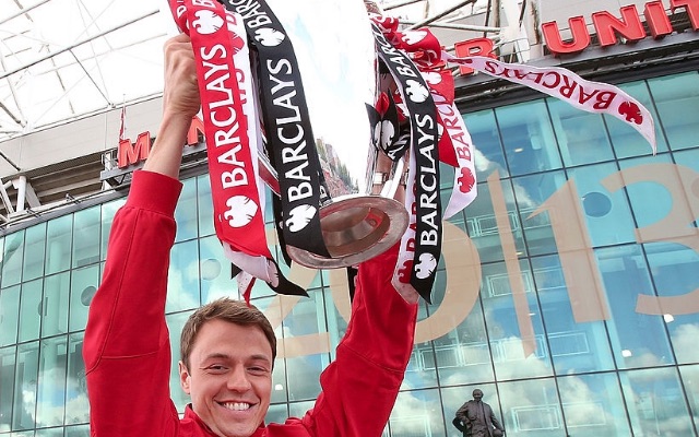 Jonny Evans Premier League winner