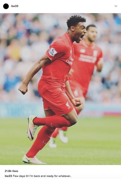 Jordon Ibe Instagram